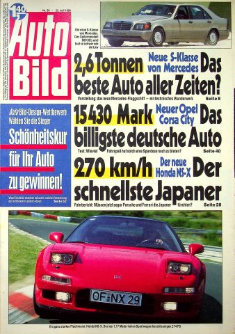 Deckblatt Auto Bild (30/1990)